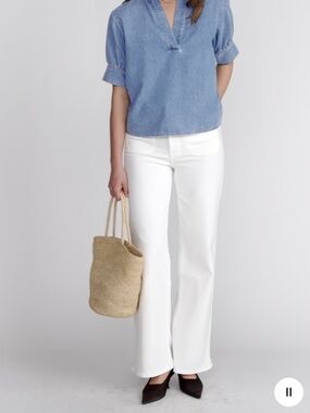 FRAME Le Slim Palazzo Modernist Pocket